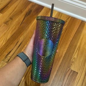 Starbucks studded oil slick tumbler 2023